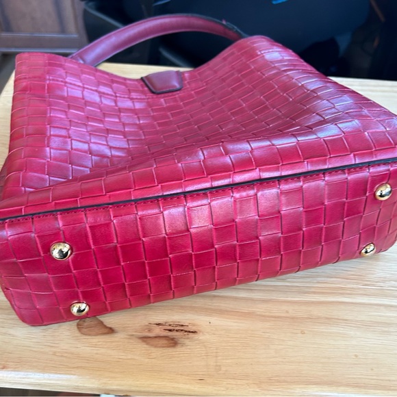 Jen and Co Red hand bag - Picture 6 of 7